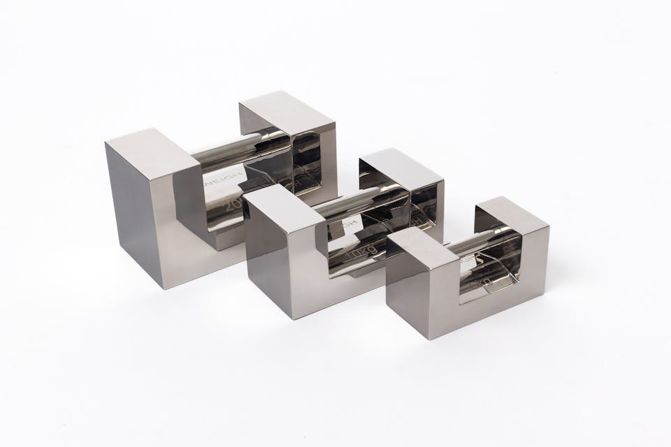 Rectangular Weigh Single Masses | Nuweigh